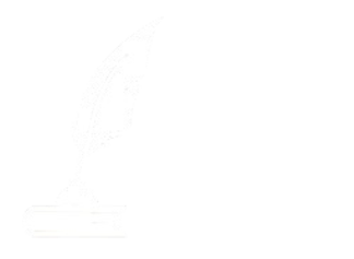 A logo for 'Katonous' featuring a white icon of an inkwell with a quill pen inside, placed on a book. The letter 'K' is white, representing the brand name.